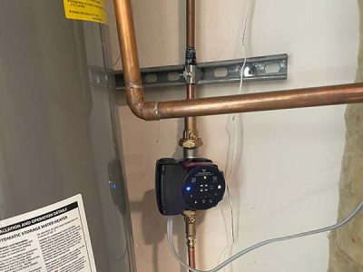 Water Heater Line Replacement